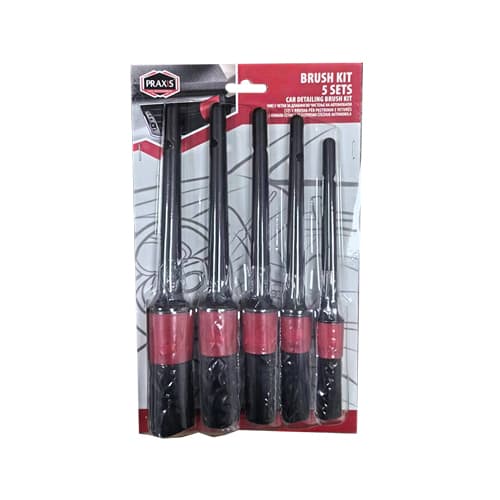 Set cetki 5 kom za detailing PRAXIS - 4242