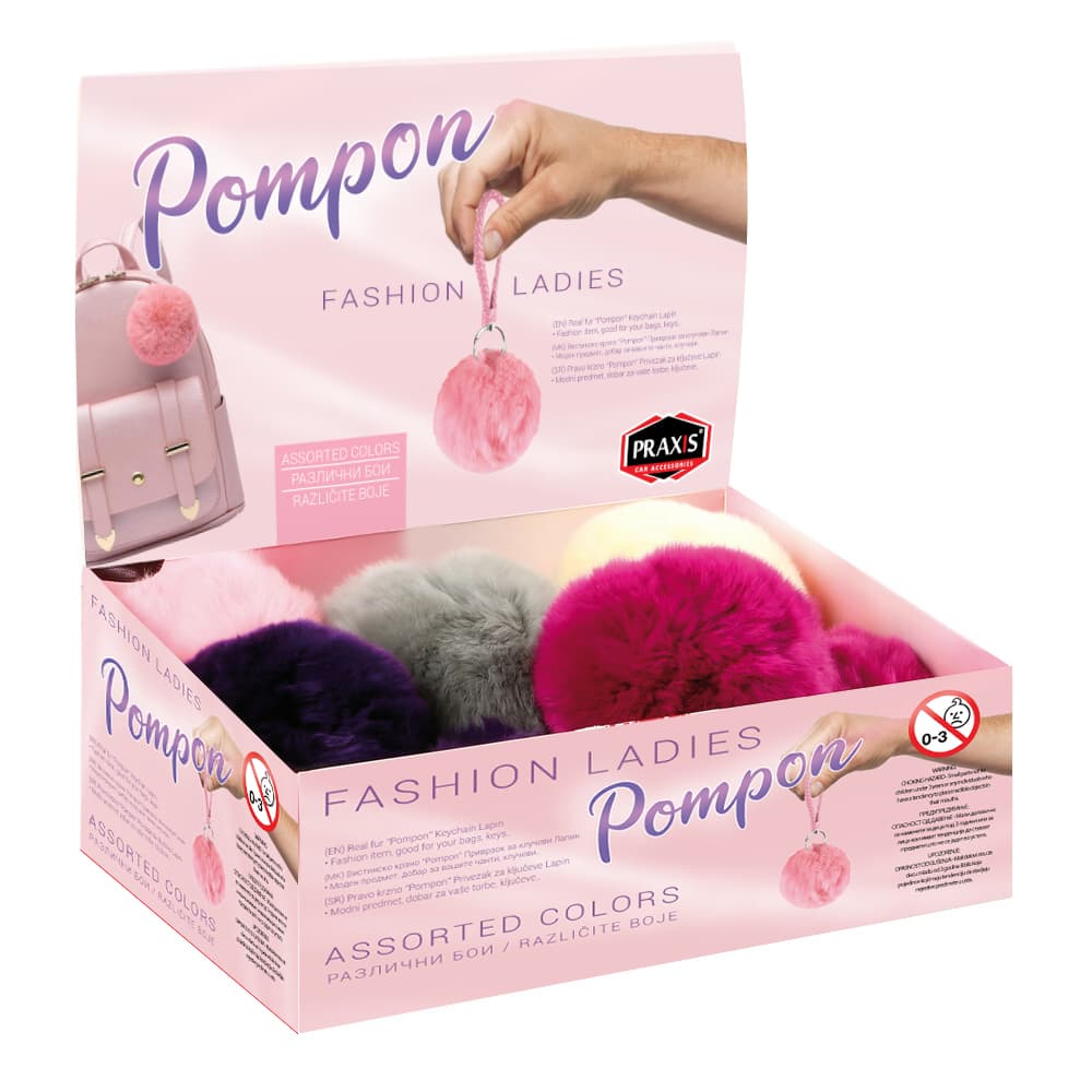 Privezak za kluceve Pompon 12k displej 23249