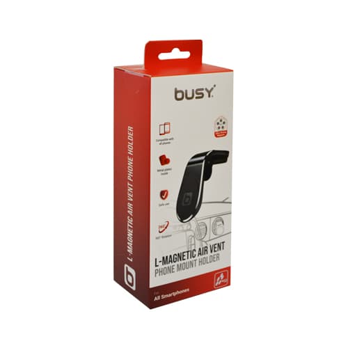 Metalni drzac za telefon crni 50687