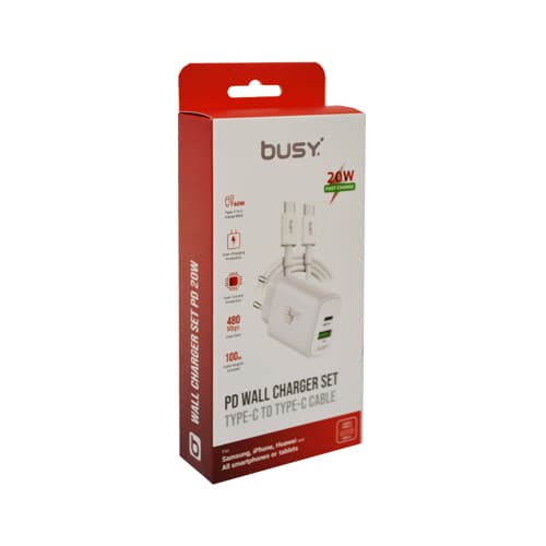 USB Punjac (PD sa kablom  tip C) Busy 50785