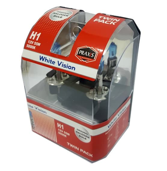 Sijalica halogena H1 12V 55vv BLU PRAXIS 2 kom - 52347