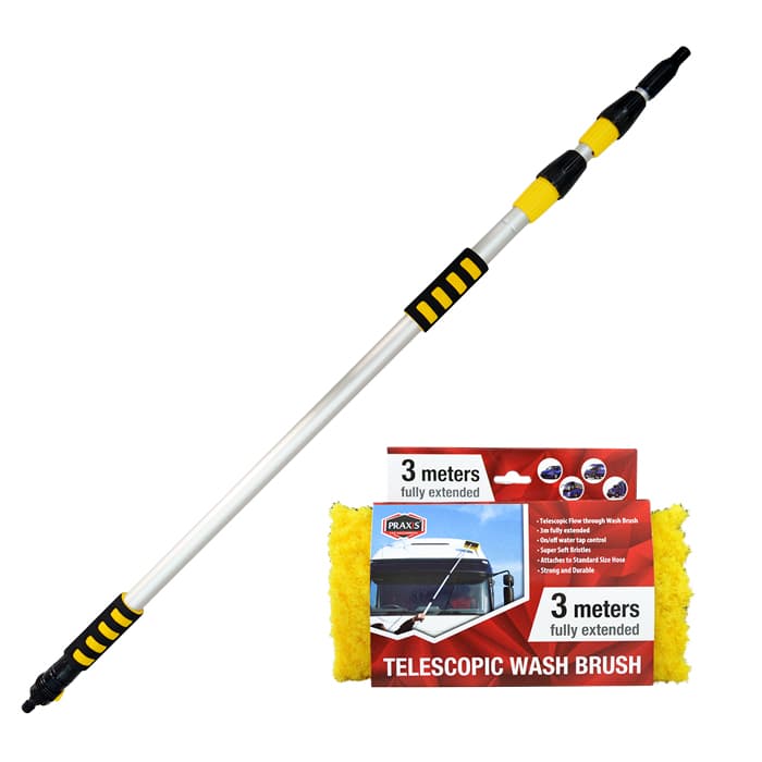 Cetka za pranje teleskopska 3m PRAXIS - 99560