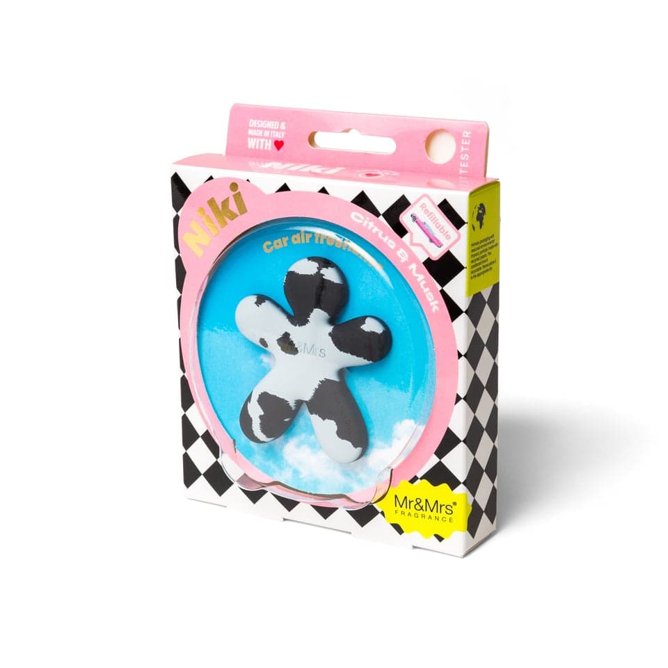 NIKI BOX WHITE/BLACK  CAMO CITRUS MUSK - 291570