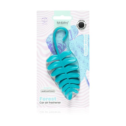 Forest Fern Tile Blue Cedar Wood-294700