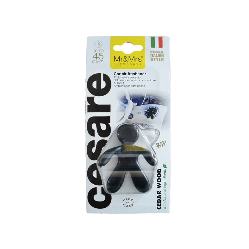 CESARE Air Freshener - BLACK - CEDAR WOOD 331191
