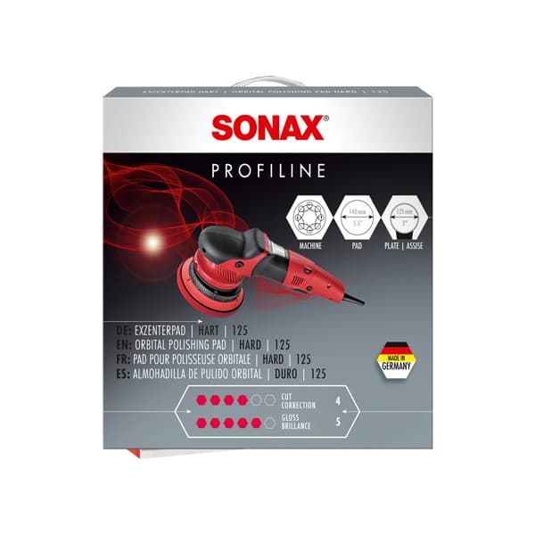 Sundjer za poliranje hard 125 SONAX - 492341