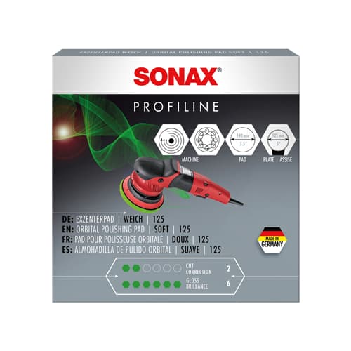 Sundjer za poliranje meki 125 SONAX-492500