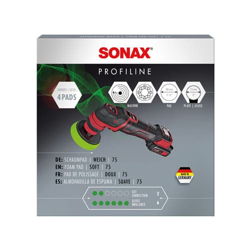 Sundjer za poliranje meki 75 SONAX-492600